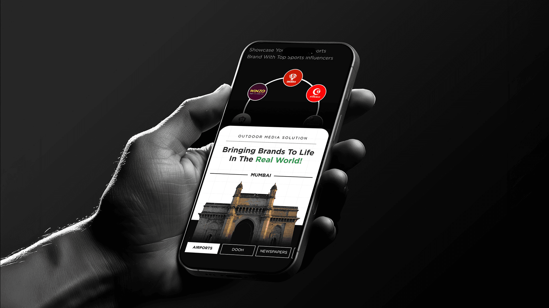 Website UI Design Famebliss